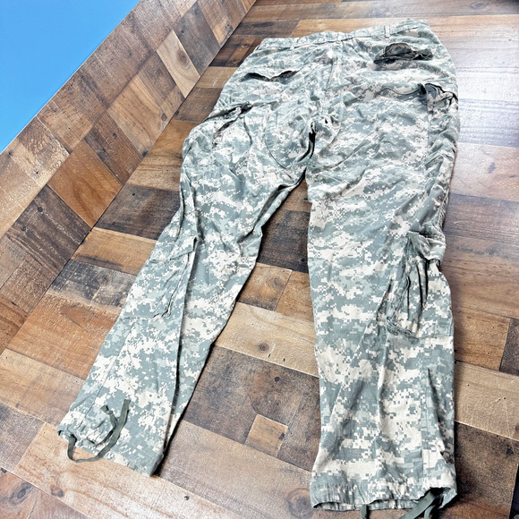 US ARMY Combat Uniform Pants Trousers Mens MEDIUM REGULAR Digital Camo Ripstop - Picture 6 of 13
